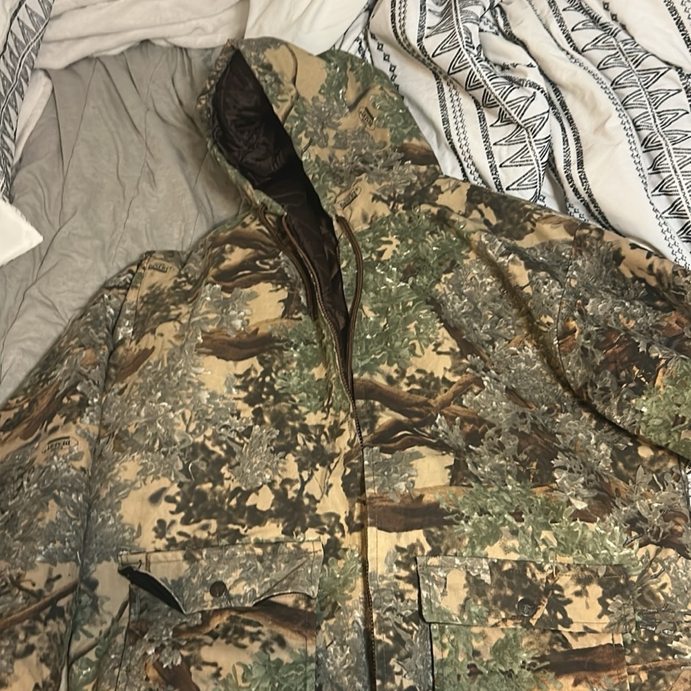 Camouflage Hooded Men's Jacket